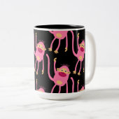 Tasse 2 Couleurs Joli petit singe (Devant droit)