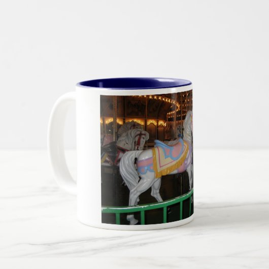Tasse 2 Couleurs Joli poney (Devant gauche)