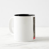 Tasse 2 Couleurs Joli Rat (Devant gauche)