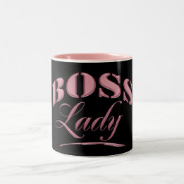 Tasse 2 Couleurs Joli Rose Boss Design