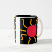 Tasse 2 Couleurs Joli soleil (Devant droit)
