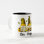 Tasse 2 Couleurs Jolie Abeille/Gnome (Devant gauche)