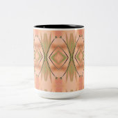 Tasse 2 Couleurs Jolie Coupe Floral de café (Centre)