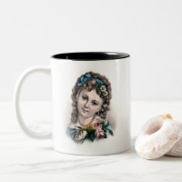 Jolie fille victorienne Vintage