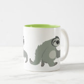 Tasse 2 Couleurs Jolie machine à sous en dessin (Devant droit)