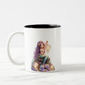 Tasse 2 Couleurs Jolie sirène  (Gauche)