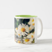Tasse 2 Couleurs Jolies pâtisseries Bible Verse (Devant droit)