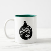 Tasse 2 Couleurs Jolly AF Noël (Gauche)
