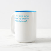 Tasse 2 Couleurs Jolly Good Félicitations (Devant gauche)