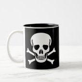 Tasse 2 Couleurs Jolly roger (Gauche)