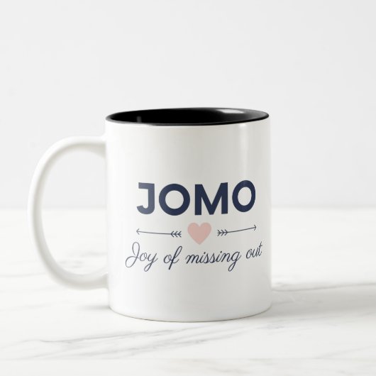 Tasse 2 Couleurs JOMO - Joie d'avoir disparu (Gauche)