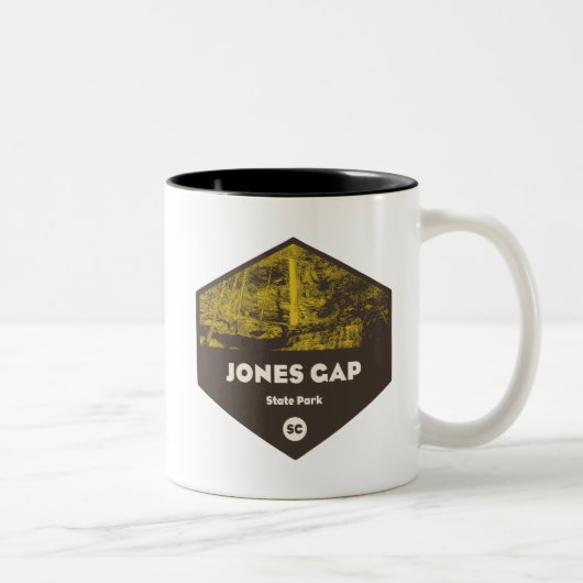 Tasse 2 Couleurs Jones Gap State Park Caroline du Sud (Droit)
