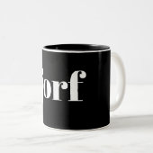 Tasse 2 Couleurs Jorf Jury Duty (Devant droit)