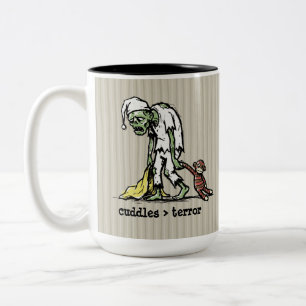 Tasse 2 Couleurs Jouet Singe Chaussette Zombie Vieil Homme Mignon P