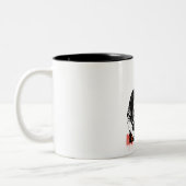 Tasse 2 Couleurs Joueur de guitar (Gauche)