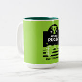 Tasse 2 Couleurs Joueurs Junior De Rugby (Devant gauche)