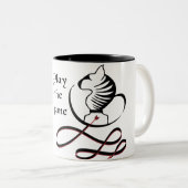 Tasse 2 Couleurs Jouez au Jeu Bull Terrier (Devant droit)