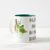 Tasse 2 Couleurs Jouez-moi une certaine basse (Devant gauche)