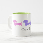 Tasse 2 Couleurs Jour de Doxie (Devant gauche)