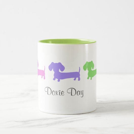 Tasse 2 Couleurs Jour de Doxie (Centre)