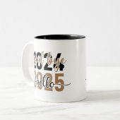 Tasse 2 Couleurs jour de la nouvelle année (Devant gauche)