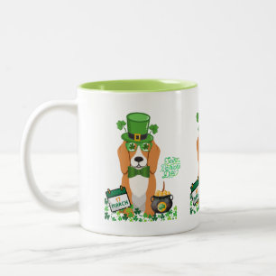 Tasse 2 Couleurs Jour de la Saint Patrick d'or