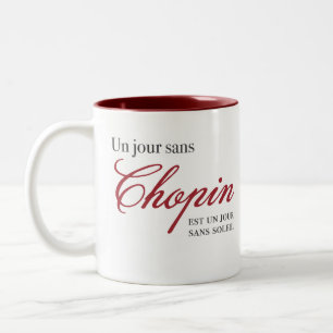 Tasse 2 Couleurs Jour de l'ONU sans Chopin…