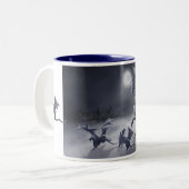 Tasse 2 Couleurs Jour de neige (Devant gauche)