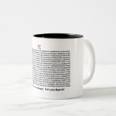 Tasse 2 Couleurs Jour de pi (Devant droit)