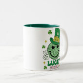 Tasse 2 Couleurs Jour de Saint Patrick (Devant droit)