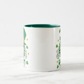 Tasse 2 Couleurs Jour de Saint Patrick (Centre)
