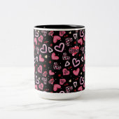 Tasse 2 Couleurs Jour de Valentine (Centre)
