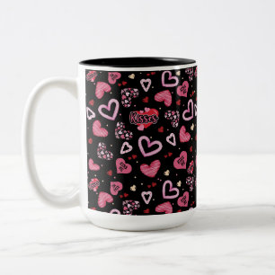 Tasse 2 Couleurs Jour de Valentine