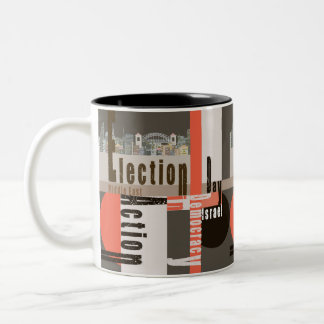 Tasse 2 Couleurs Jour d'élection
