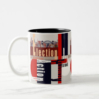 Tasse 2 Couleurs Jour d'élection