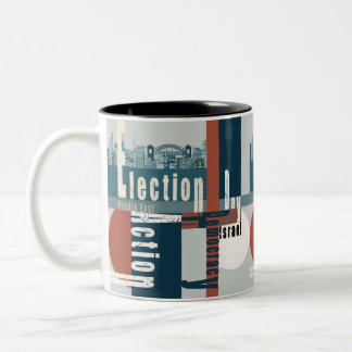 Tasse 2 Couleurs Jour d'élection