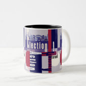 Tasse 2 Couleurs Jour d'élection (Devant droit)