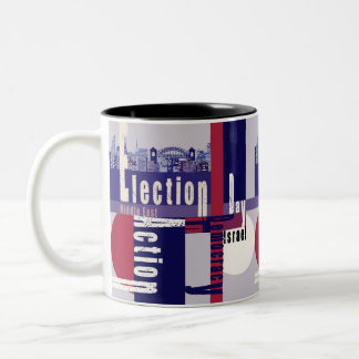 Tasse 2 Couleurs Jour d'élection