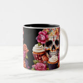 Tasse 2 Couleurs Jour des morts (Devant droit)