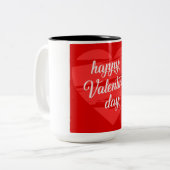 Tasse 2 Couleurs Jour des valentines (Devant gauche)