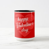 Tasse 2 Couleurs Jour des valentines (Centre)