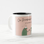 Tasse 2 Couleurs Jour du pharmacien (Devant gauche)