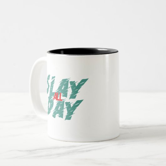 Tasse 2 Couleurs Jour entier (Devant gauche)