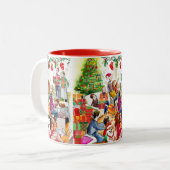 Tasse 2 Couleurs Jour Noël (Devant gauche)