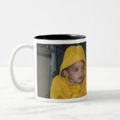 Tasse 2 Couleurs Jour pluvieux de jumeaux (Gauche)