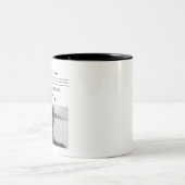 Tasse 2 Couleurs Journal pour 30 ans (Centre)