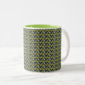 Tasse 2 Couleurs Journée de golf Wahoo, (Devant droit)