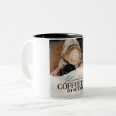 Tasse 2 Couleurs Journée internationale du café+ (Devant gauche)