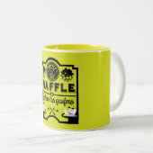 Tasse 2 Couleurs Journée nationale des gaufres (Devant droit)