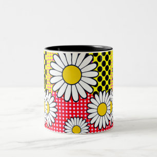 Tasse 2 Couleurs Jours de marguerite